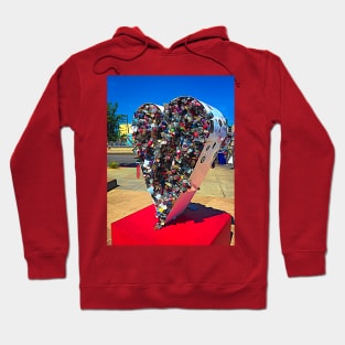 The Love Locket On Fremont Street In  Las Vegas Hoodie